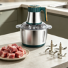 5L Electric Meat Grinder, 500W, Stainless Steel, 5‑Speed – for Meat, Dough, Vegetables, Nuts & Fruit